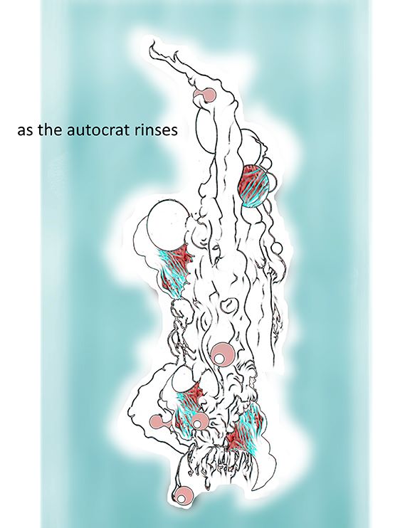 as the autocrat rinses - Dale Houstman